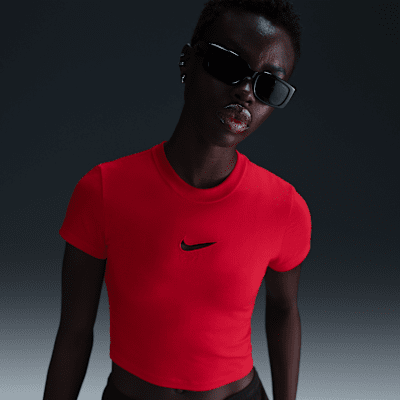 ナイキ Nike 【 Nsw Chill V Day Knit T-Shirt Women's 】 レディース Nike Sportswear Chill Knit Women's T-Shirt. Nike.com